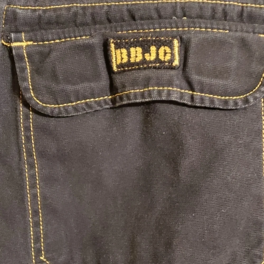 Bugle boy Jean company cargo shorts dark navy blue